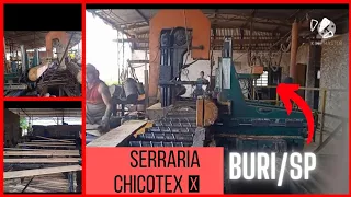 SERRARIA CHICOTEX BURI (wood sawmill and technology🌲