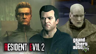 Mr. X and Wesker Resident Evil 2 Remake - (GTA 5 Cinematic)