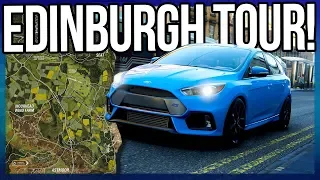 Forza Horizon 4 | Map Tour! Edinburgh, Motorway, Beach Gameplay and More!