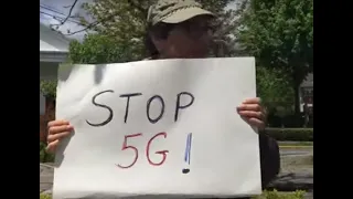 5G Protest in Woodstock, NY