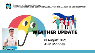 Public Weather Forecast Issued at 4:00 PM August 30, 2021