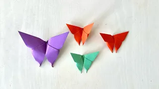 How Two Make 2 Minute Easy Origami Butterfly!