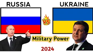 Russia Vs Ukraine Military Power Comparison 2024 | Ukraine vs Russia Military Power #militarypower