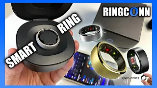 RINGCONN Smart Ring of Power! - HR / SPO2 / IP68/ 7 Day Battery - Better than Oura Ring 3?