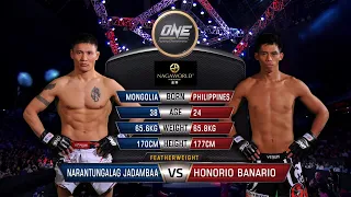 Narantungalag Jadambaa vs. Honorio Banario | Full Fight Replay