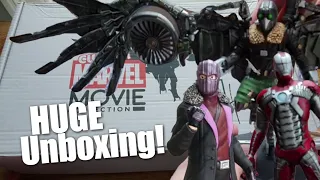 Huge Custom Marvel Movie Collection Unboxing | Vulture, Zemo and more!