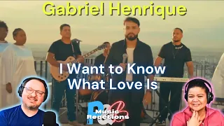 Gabriel Henrique "I Want To Know What Love Is" feat Coral Black to Black  | Couples Reaction!