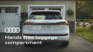 Audi e-tron Family Tutorial - Hands Free Luggage Compartment