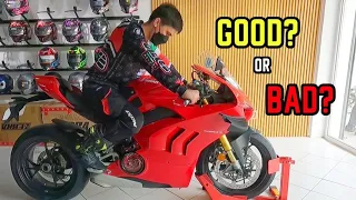 2.1 Million Pesos Ducati V4S | Is it Worth the Price? | Reed Motovlog