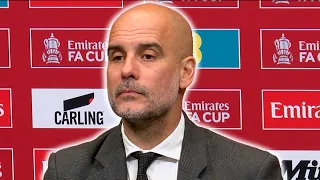 'I think my game plan WAS NOT GOOD!' 👨🏻‍🦲 Pep Guardiola | Man City 1-2 Man Utd | FA Cup Final 🏆