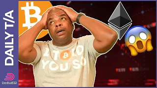 BITCOIN & ETHEREUM EVERYTHING LOOKS SCARY! FEAR!!!!