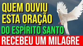 A MAIS PODEROSA ORAÇÃO DO ESPÍRITO SANTO DE DEUS PARA QUEM PRECISA DE UM MILAGRE | Ouça Dormindo