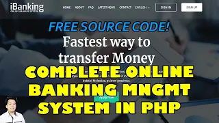 Complete Online Banking Management System in PHP MySQL | Free Source Code Download