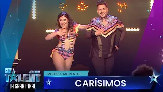 Exceso de brillos para el último baile de Matías y Johanna Ortíz - Got Talent Argentina 2023