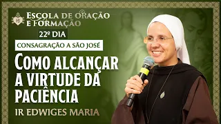 Como alcançar a virtude da paciência - Consagração a São José - 22º dia - 02/05 | Hesed