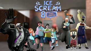 Ice Scream 8 Full Gameplay