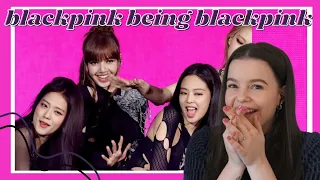 Blackpink being Blackpink Funny Moments Compilation Reaction | Carmen Reacts