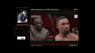 STUNNER   Deontay Wilder vs  Joseph Parker Fight Highlights reaction