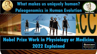 Explained. Nobel Prize Physiology or Medicine 2022. Paleogenomics in Human Evolution by Svante Paabo