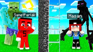 HASANI MOB SAVAŞLARINDA TROLLEDİM !! - Minecraft