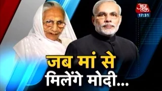 PM Modi to visit mother Heeraben on birthday