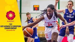 Spain v Serbia - Full Game - FIBA U20 Women's European Championship 2019