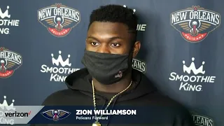 Zion Williamson talks learning and growing after loss to LA | Pelicans-Lakers Postgame