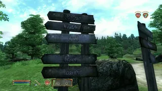 The Elder Scrolls IV Oblivion (GOTY edition) Exploring, Imperial City to Skingrad *no commentary*