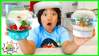 How to Make DIY Snow Globe for the Holiday!!!!!