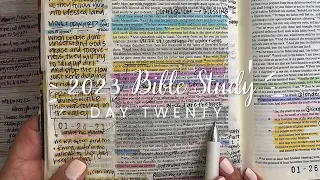 Study the Bible in One Year: Day 20 Genesis 25-26 | Bible study for beginners