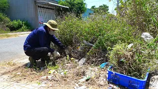 I Cleaned A Sidewalk That Was Filled With Trash For Years - Clean Inspiration