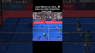 JUANI MIERES nos dejó momentos como este🥹🔝 #worldpadeltour #padel #padeldeoroyt #padeladdict