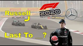 George Russell Last To __? For Mercedes! F1 2020