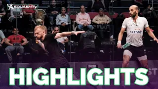 "ABSOLUTE BELTER!" 🙌 Makin v Ma. ElShorbagy | Black Ball Squash Open 2023 | QF HIGHLIGHTS!