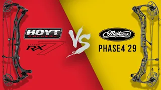 MATHEWS PHASE 4 29 VS HOYT RX7 - BATTLE OF THE BOWS - WHY DO SO MANY PEOPLE LIKE THESE? | HAXEN HUNT