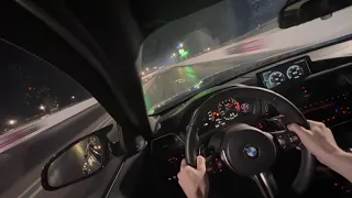 593whp Pure Stage 2+ F80 M3 Quarter Mile Drag Race