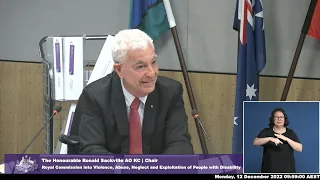 Public hearing 31: Vision for an inclusive Australia - Day 1