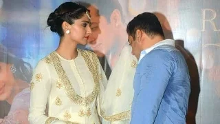 Salman Khan WIPES SWEAT With Sonam Kapoor's DUPATTA
