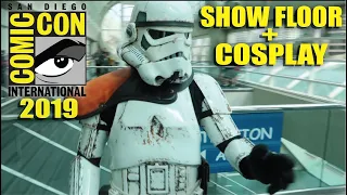 San Diego Comic Con 2019 Show Floor and Cosplay!  Star Wars, Marvel, WWE, Disney and MORE!