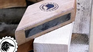 Magnetic saw guide - hand made.