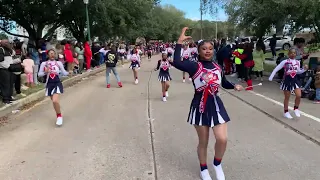 Abe majorettes 2024 Nefertiti Parade