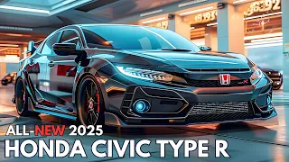 The Most Popular Hatchback - Next Level Design Revealed! 2025 Honda Civic Type R!