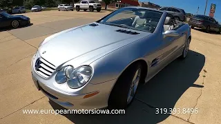 2006 Mercedes SL500 Hardtop Convertible Roadster For Sale