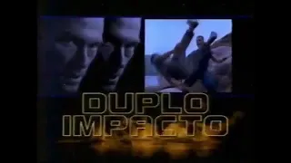 Chamada Domingo Maior (26/10/2003) Duplo Impacto (1991)