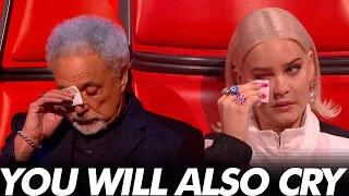 EMOTIONAL COVERS ON THE VOICE EVER | MIND BLOWING