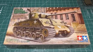 Tamiya 1/35 M4A3E8 Sherman Easy Eight 'Fury' 35346 Model Kit Review