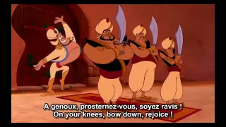 Aladdin  - Prince Ali  - French and English subtitles