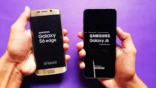 Samsung Galaxy J6 vs Galaxy S6 Edge - Speed Test - in full HD