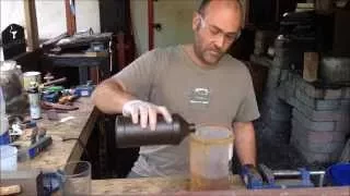 Making Ferric Chloride (FeCl3) for Blade Etching