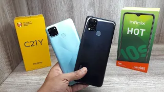 Realme C21Y vs Infinix Hot 10S - Which Should You Buy ?